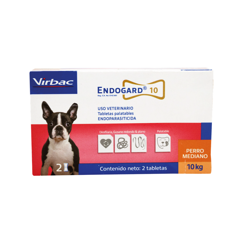 ENDOGARD 10 KG CAJA X 2 TABLETAS