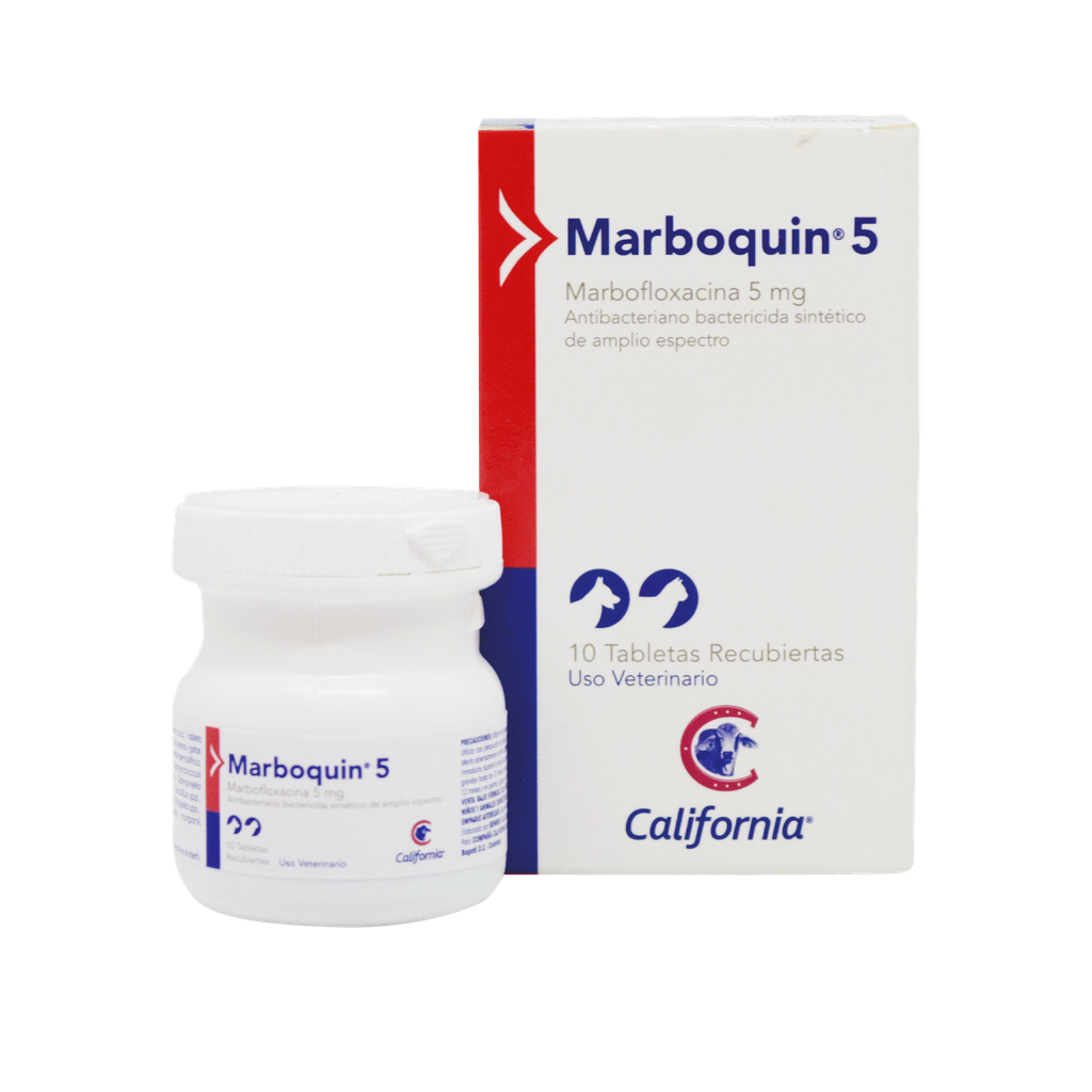 MARBOQUIN 5 MG X 10 TABLETAS