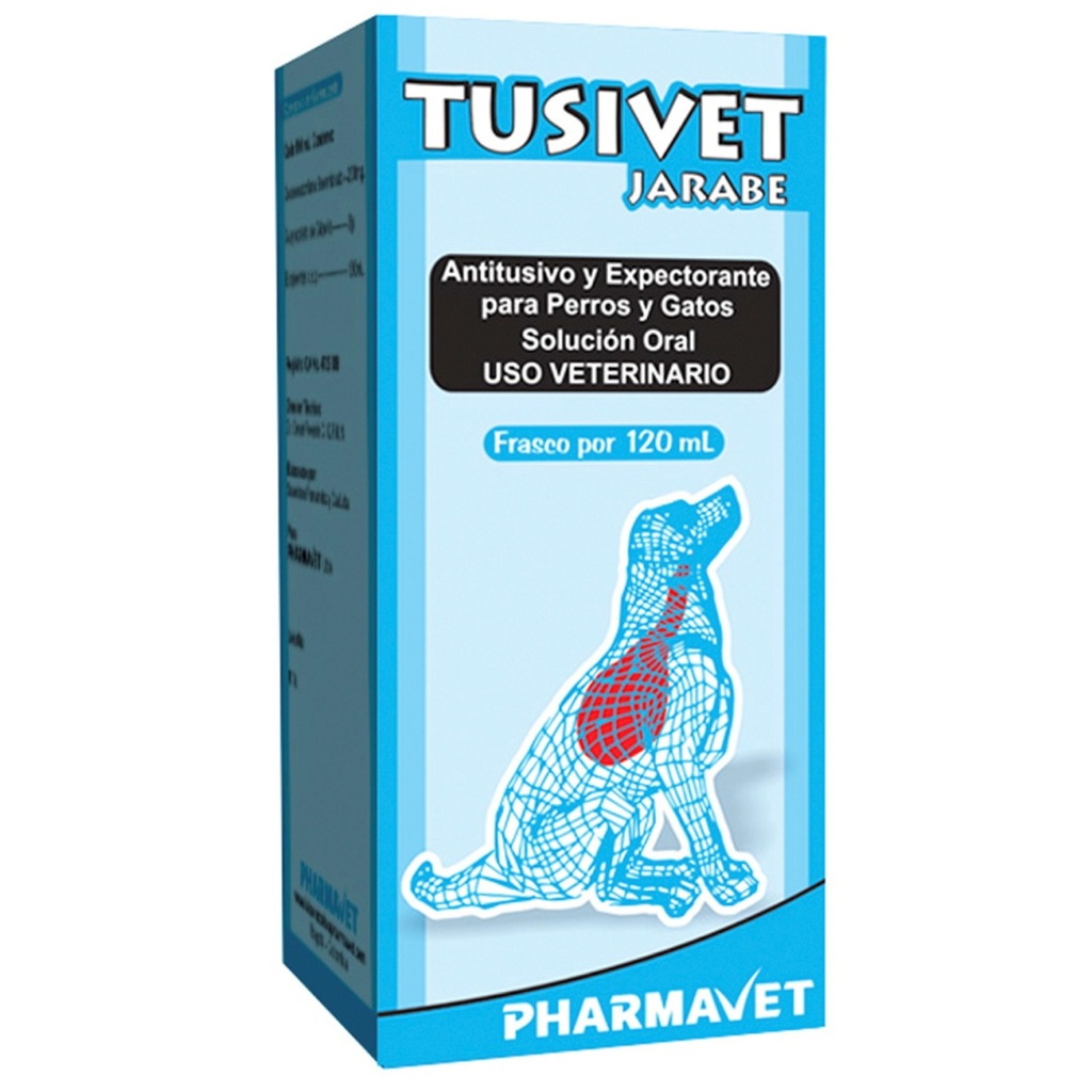 TUSIVET JARABE X 120 ML