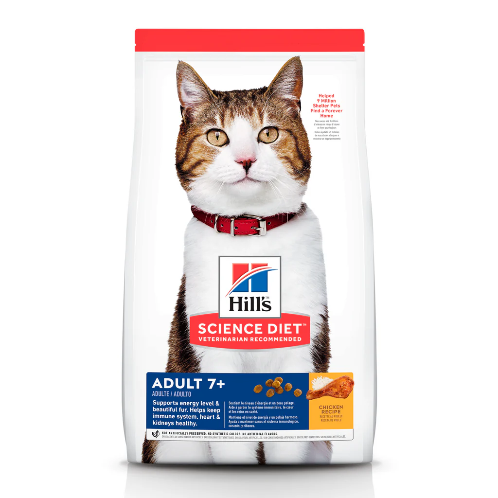 HILL'S FELINO ADULT 7+ X 4 LB