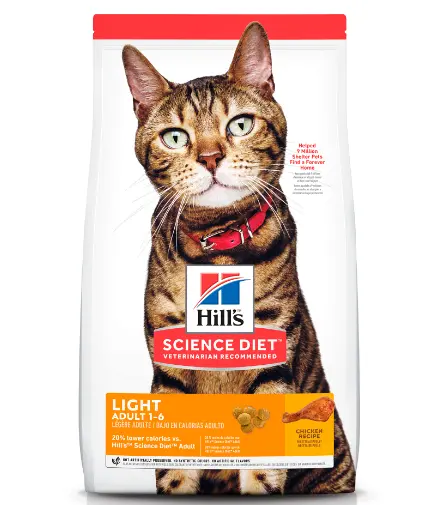 HILL'S FELINO ADULT LIGHT X 4 LB