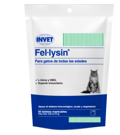 FEL-LYSIN BOLSA X 60 TABLETAS