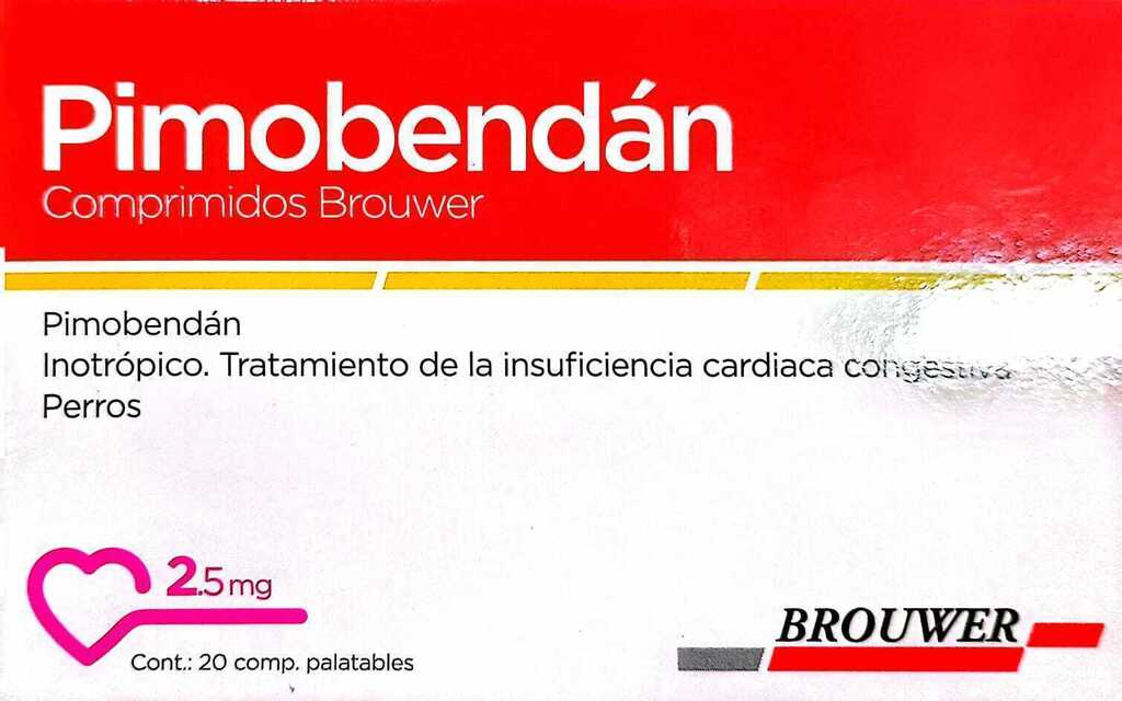 PIMOBENDAN BROUWER 2.5 MG BLISTER X 10 TAB