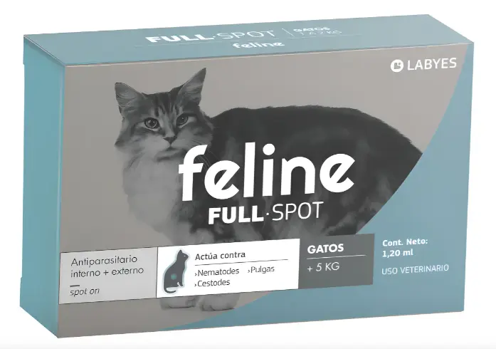 FELINE FULL SPOT MAS DE 5 KG CAJA X 1 UND