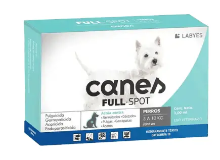 CANES FULL SPOT 5 A 10 KG CAJA X 1 UND