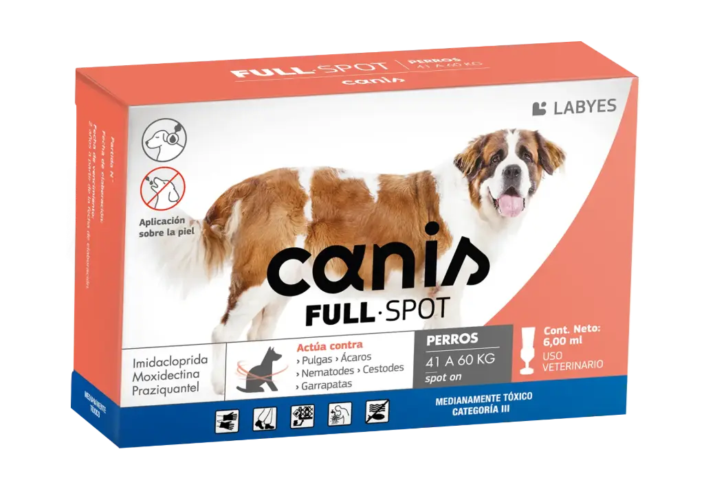 CANIS FULL SPOT 41 A 60 KG CAJA X 1 UND