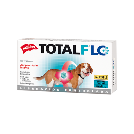 [1DE-076] TOTAL FLC PERRO PEQUEÑO 2 COMPRIMIDOS