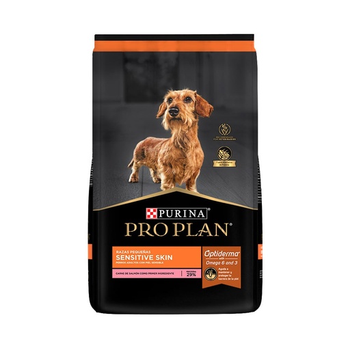 [1AL-0264] PRO PLAN SENSITIVE SKIN ADULTO RAZA PEQUEÑA SALMON 3 KG