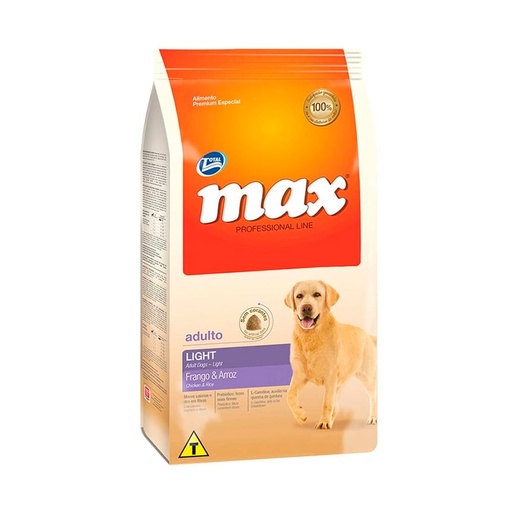 [1AL-0382] C MAX ADULTO LIGHT FRANGO Y ARROZ 2 KG