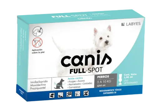 [2FA-0439] CANIS FULL SPOT 5 A 10 KG CAJA X 1 UND