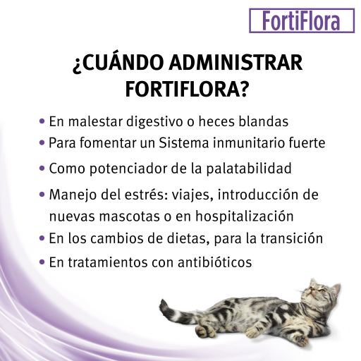 FORTIFLORA PARA GATO X 1GR