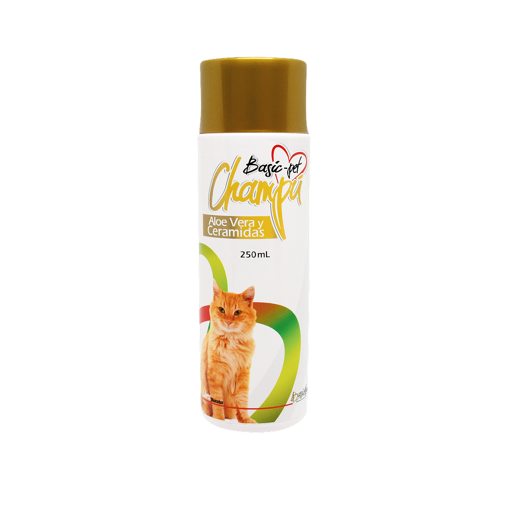 BASICPET SHAMPOO GATO X 250ML