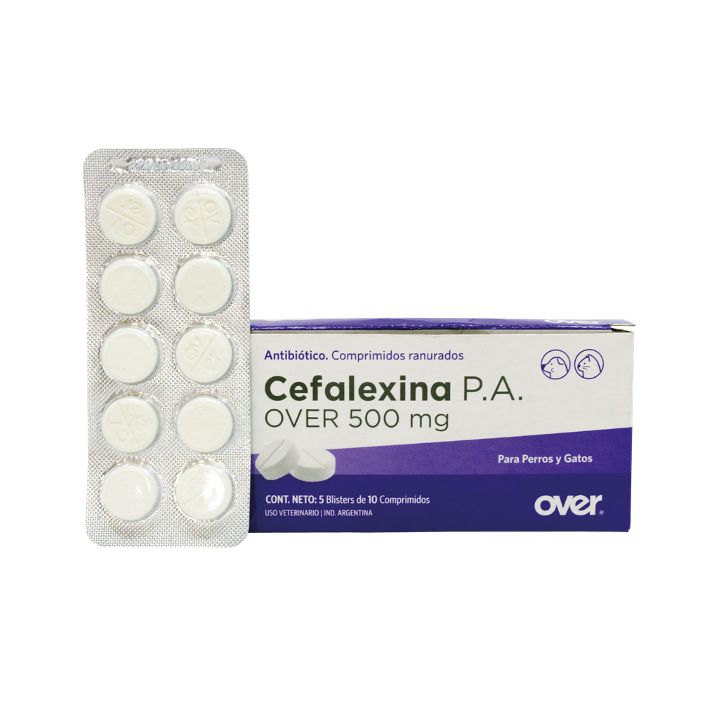 CEFALEXINA P.A. 500 MG BLISTER X 10 TABLETAS