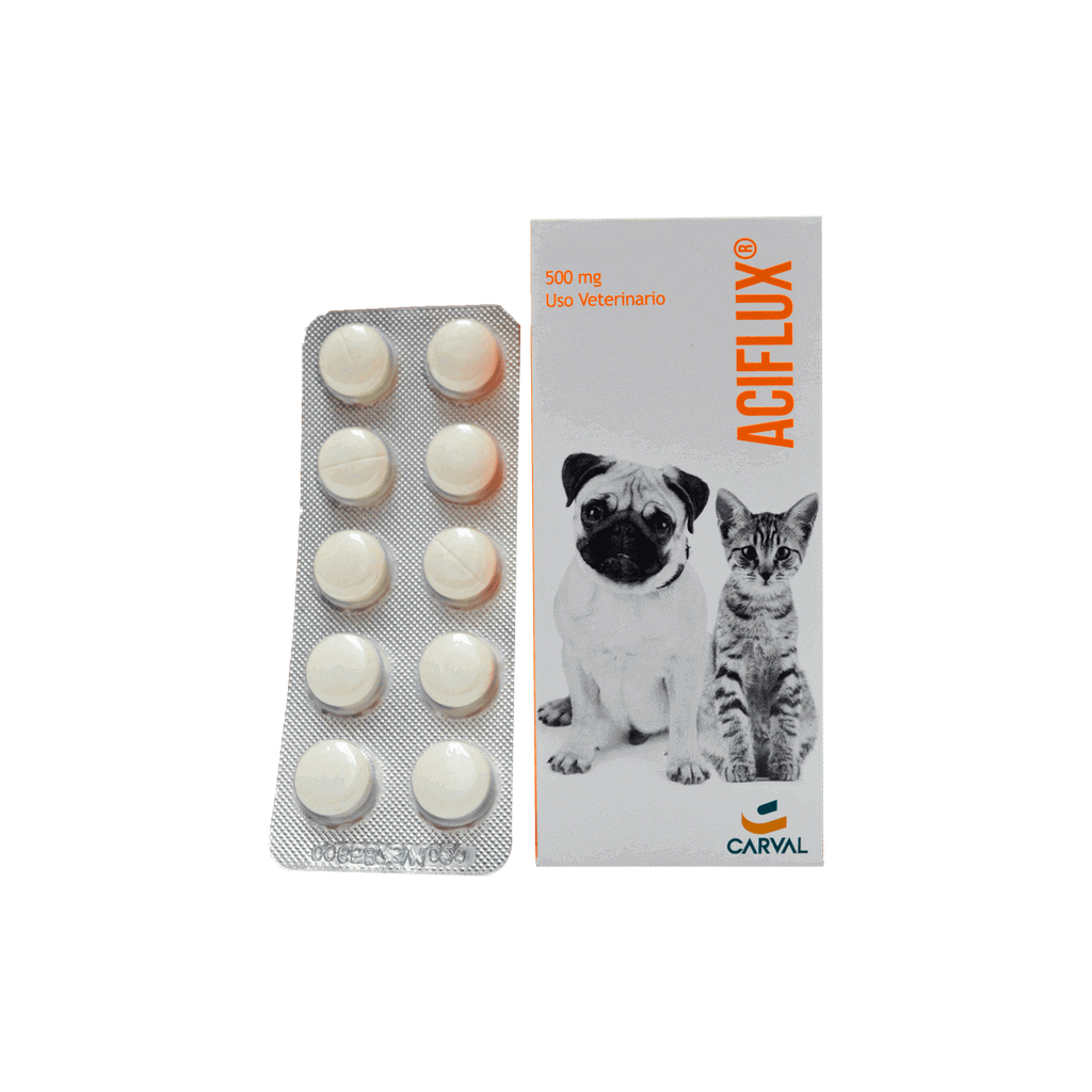 ACIFLUX 500 MG BLISTER X 10 TABLETAS