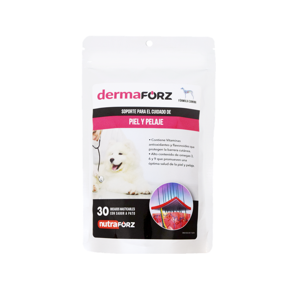 DERMAFORZ CANINO X 30 TABLETAS