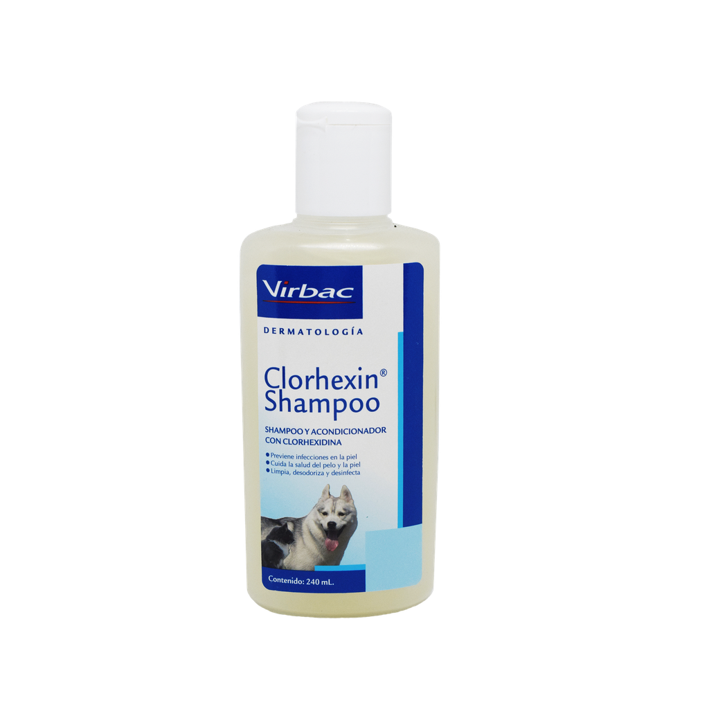 CLORHEXIN SHAMPOO FRASCO X 240 ML