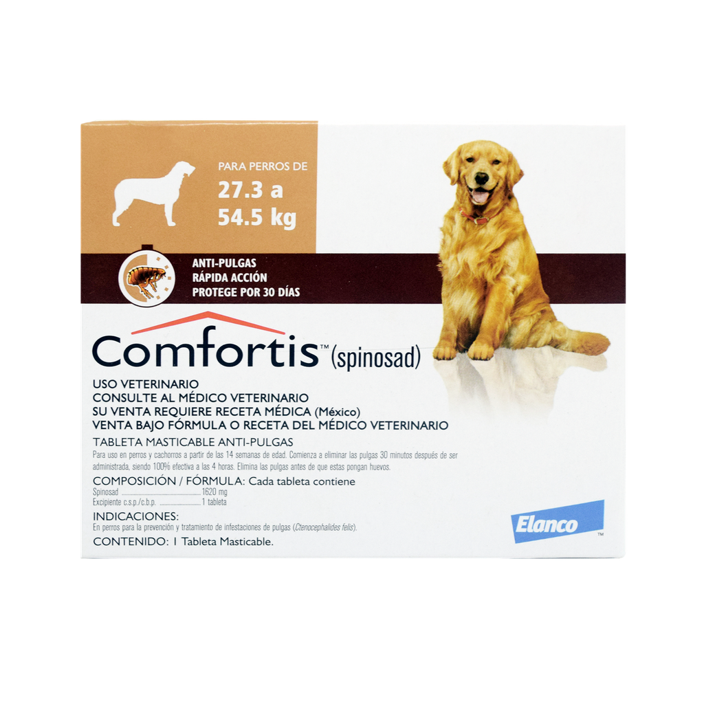 COMFORTIS 1.620 MG / 27,3 - 54,5 KG