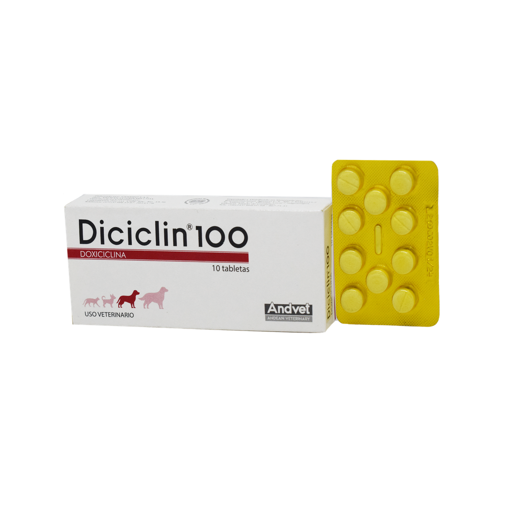 DICICLIN 100 MG X 10 TABLETAS
