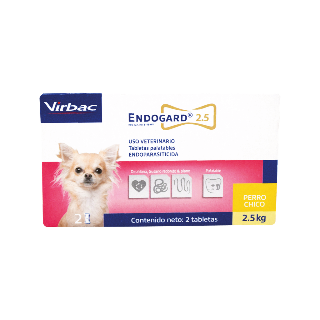 ENDOGARD 2,5 KG ORAL TABLETA X 2 UDS