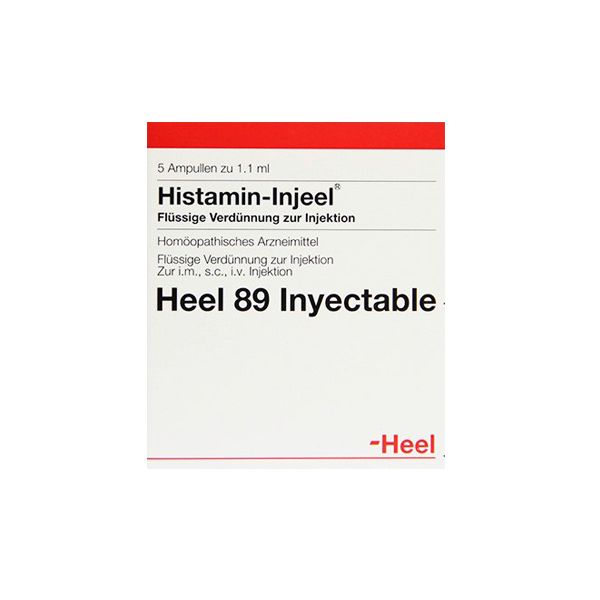 HISTAMIN INJEEL AMPOLLA X 1,1 ML