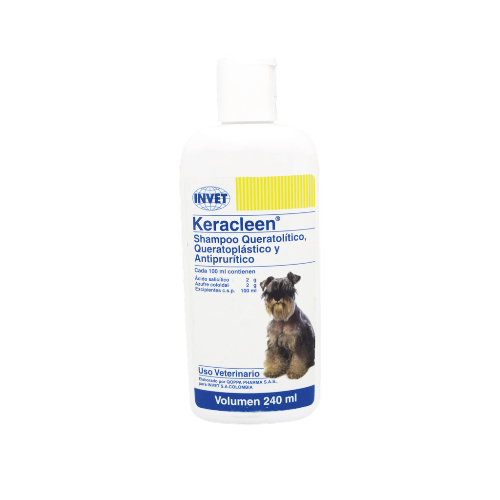 KERACLEEN SHAMPOO FRASCO X 240 ML