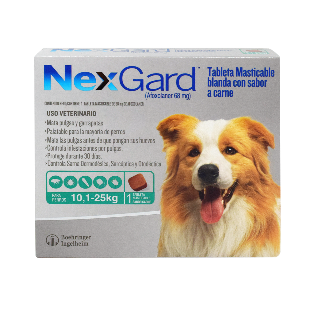 NEXGARD 10 A 25 KG