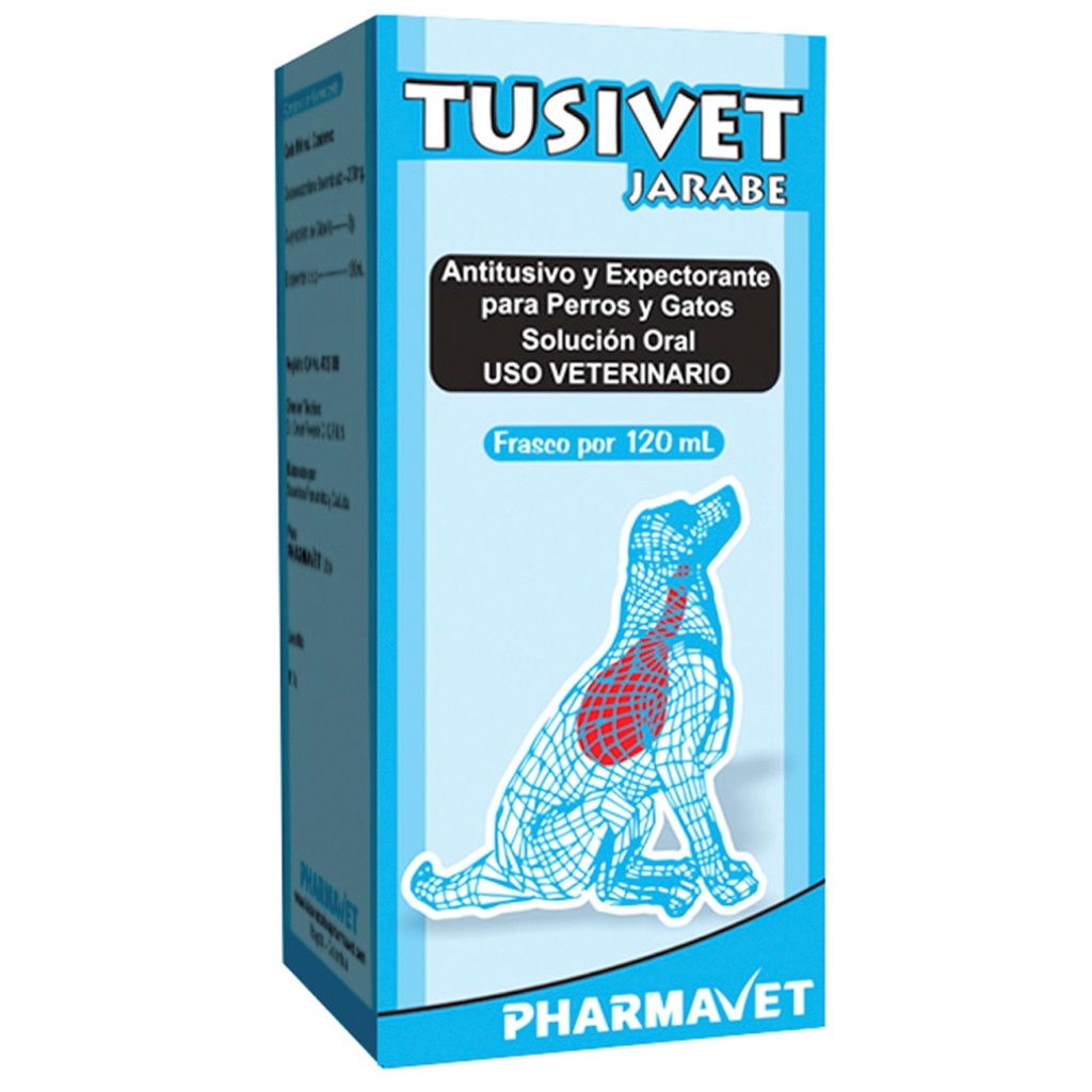 TUSIVET JARABE FRASCO X 120 ML