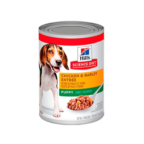 HILL'S CANINO PUPPY CHICKEN & BARLEY X 13 OZ