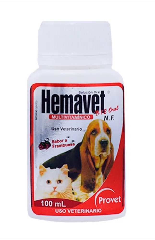 HEMAVET B12 FRASCO X 100 ML