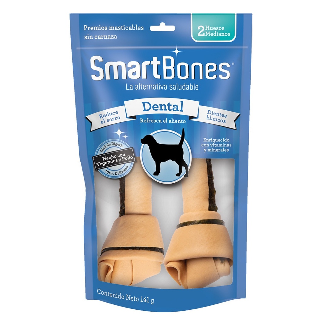 SMARTBONES DENTAL MEDIUM X 2 UDS