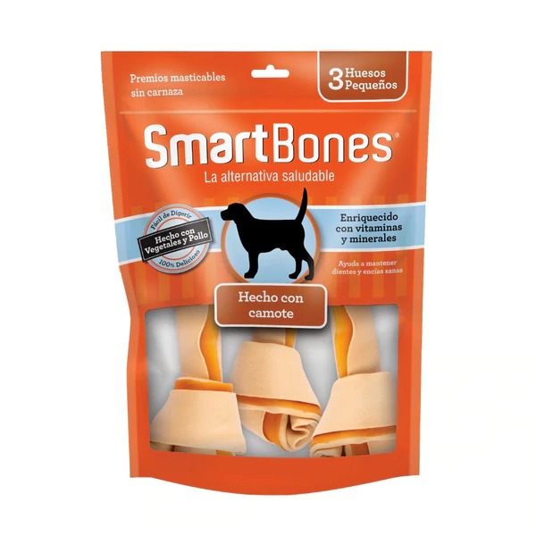 SMARTBONES SWEET POTATO SMALL X 3 UDS