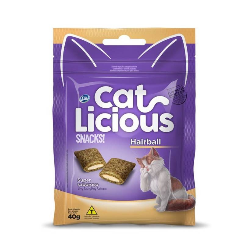 CAT LICIOUS HAIRBALL X 40 G