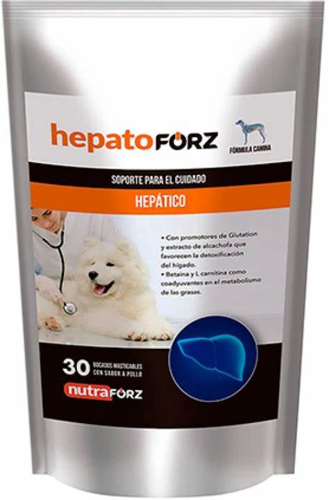 HEPATOFORZ CANINO X 30 TABLETAS