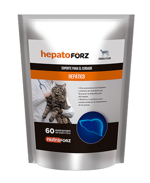 HEPATOFORZ FELINO X 60 TABLETAS