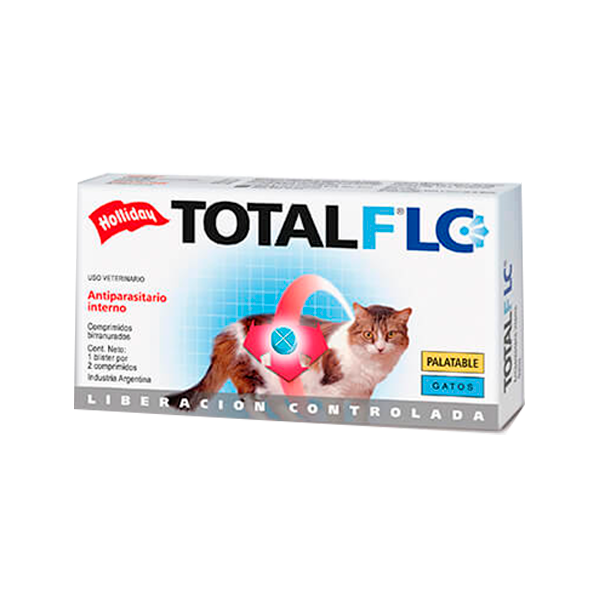 TOTAL FLC GATOS CAJA X 2 COMPRIMIDOS
