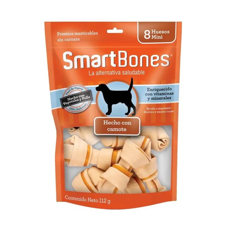 SMARTBONES SWEET POTATO MINI X 8 UND