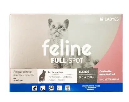 FELINE FULL SPOT 0.5 A 2 KG CAJA X 1 UND