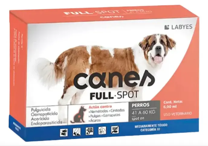 CANES FULL SPOT 41 A 60 KG CAJA X 1 UND