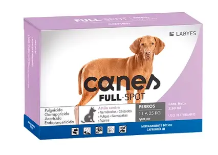 CANES FULL SPOT 11 A 25 KG