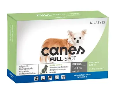 CANES FULL SPOT 1 A 4 KG