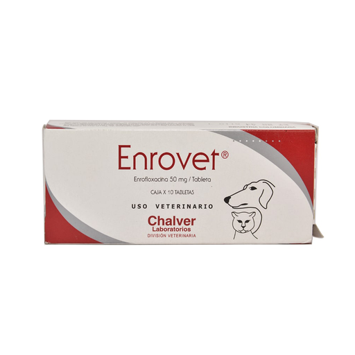 [1FA-0033] ENROVET 50 MG BLISTER X 10 TABLETAS