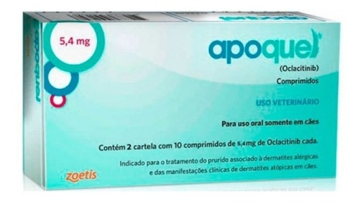 [1FA-0175] APOQUEL 5,4 MG BLISTER X 10 TABLETAS