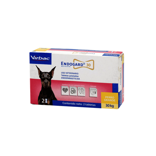 [1DE-0005] ENDOGARD 30 KG ORAL TABLETA X 2 UND