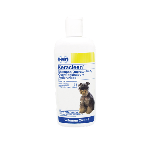 [1FA-0074] KERACLEEN SHAMPOO FRASCO X 240 ML