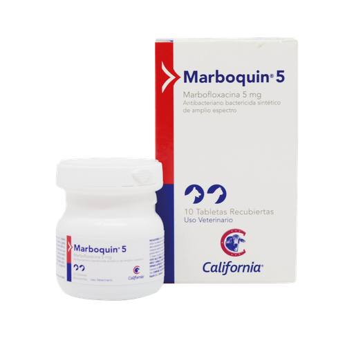 [1FA-0034] MARBOQUIN 5 MG X 10 TABLETAS