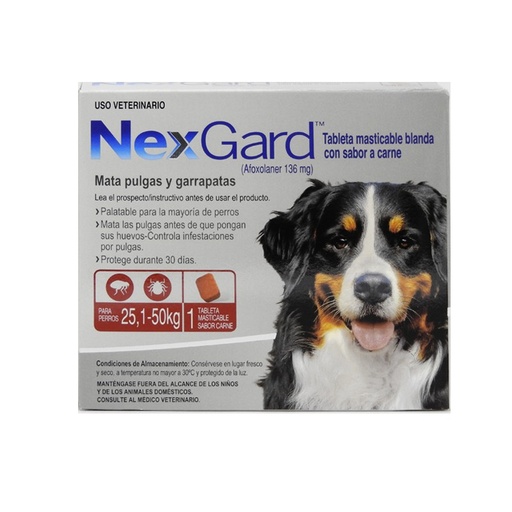 [1FA-0055] NEXGARD 25 A 50 KG
