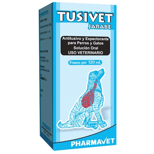 [1FA-0249] TUSIVET JARABE FRASCO X 120 ML