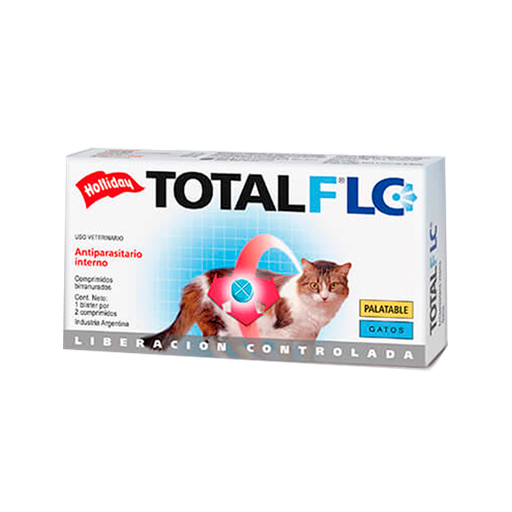 [1DE-075] TOTAL FLC GATOS CAJA X 2 COMPRIMIDOS