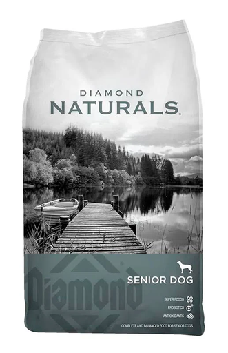 [1AL-0418] DIAMOND NATURALS SENIOR 8+ 6 LB