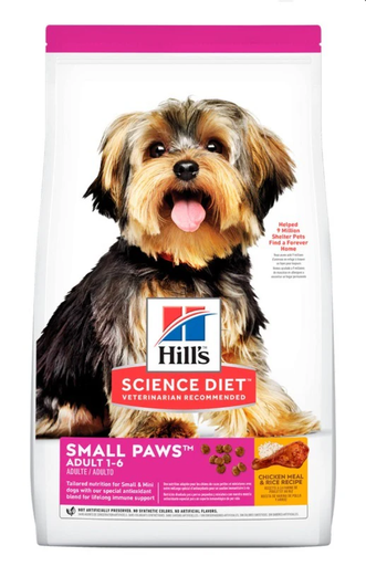 [1AL-0356] HILL'S CANINO ADULT SMALL PAWS X 4,5 LB